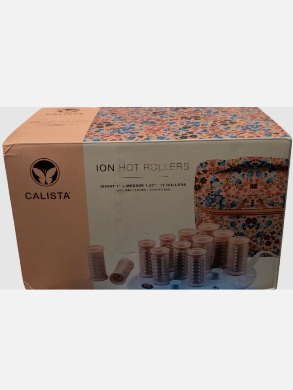 Calista Ion Hot Rollers - Blush Pink Set